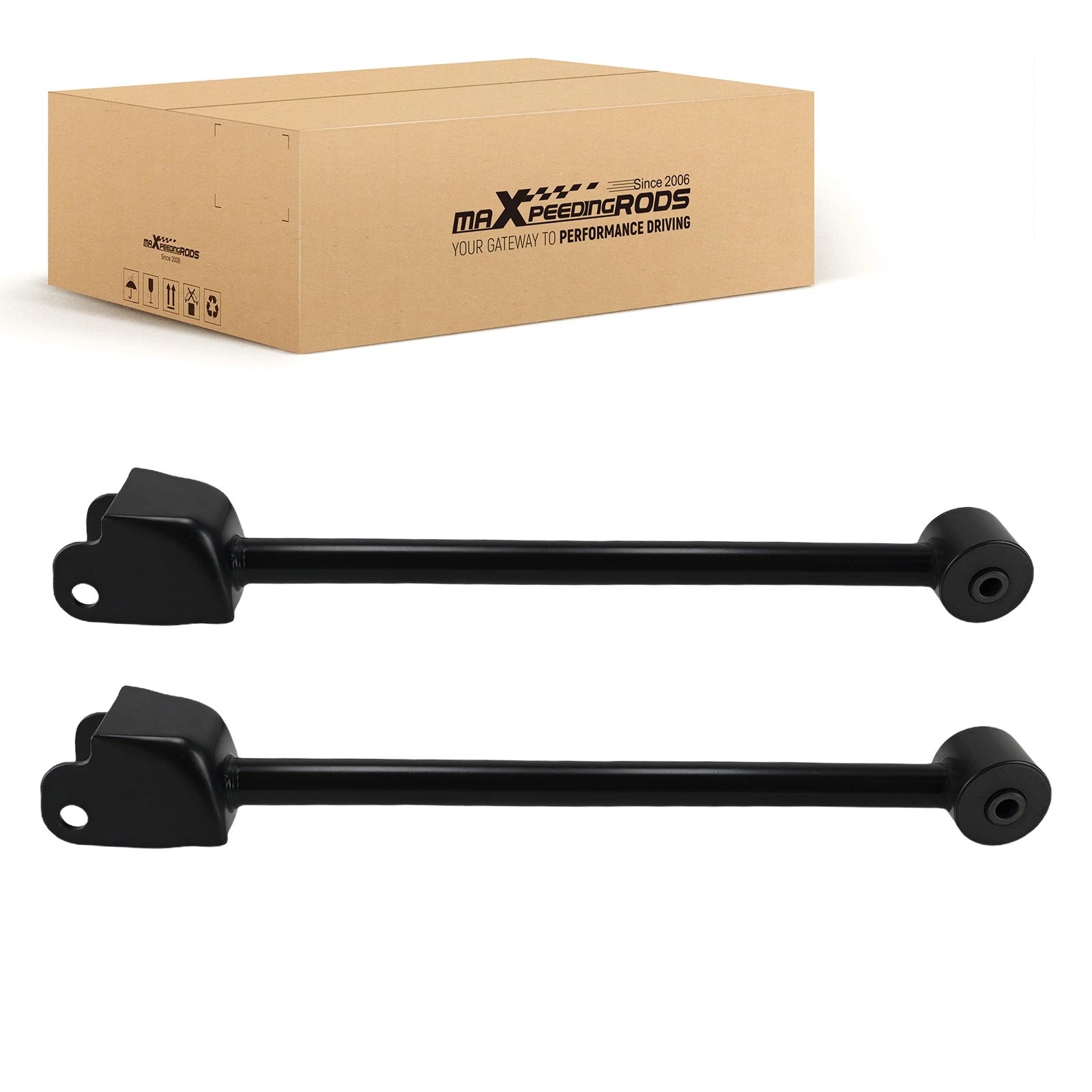 Pair Front Upper Control Arms for Jeep Wrangler JK (2007–2018)