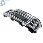 Plastic Front Upper Grille for GMC Sierra 1500 (2016–2019) GM1200743 Chrome