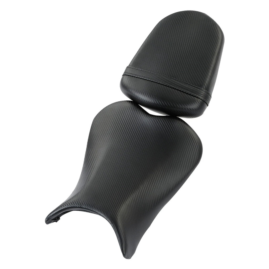 Driver & Passenger Seat for Suzuki GSXR 600 GSXR 750 (2006–2007) Black