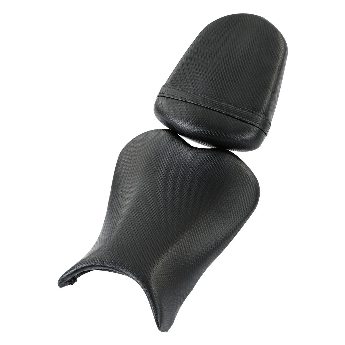Driver & Passenger Seat for Suzuki GSXR 600 GSXR 750 (2006–2007) Black