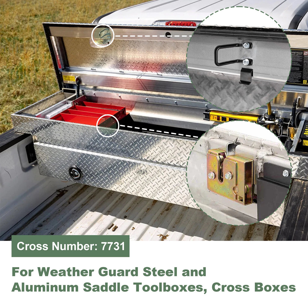 Truck Lid Latch Striker Kit for Weather Guard (7731)