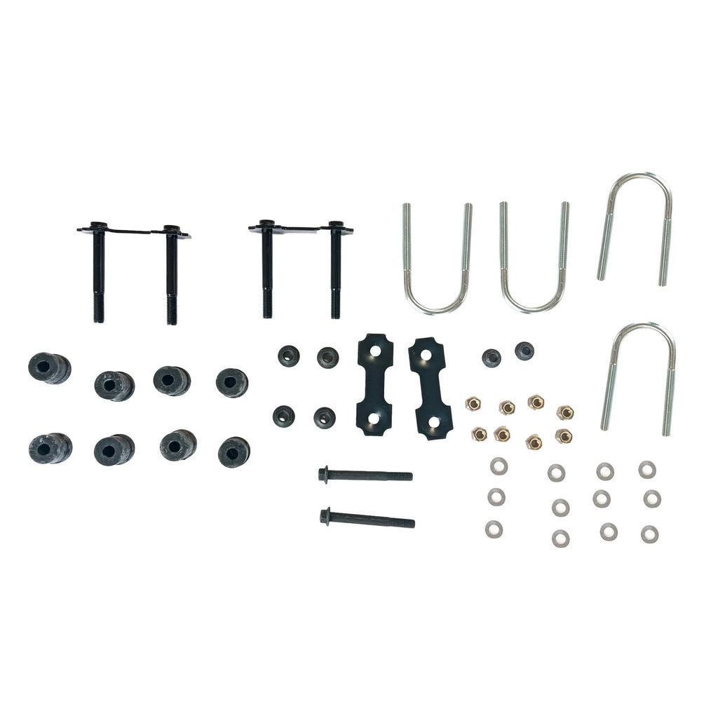 Leaf Spring Mounting Shackles U-Bolts Kit for Ford Mustang (1967-1973)