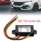 DC 12V to 6V 2A Power Supply Transformer for Universal Applications