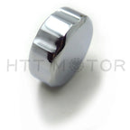 Chrome Fluid Reservoir Cap for Yamaha YZF R6 (1999–2005), R6S (2006–2008), R1 (2004–2008)