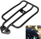 6" Black Solo Seat Luggage Rack for Harley Sportster XL883/1200 (2004-2023)
