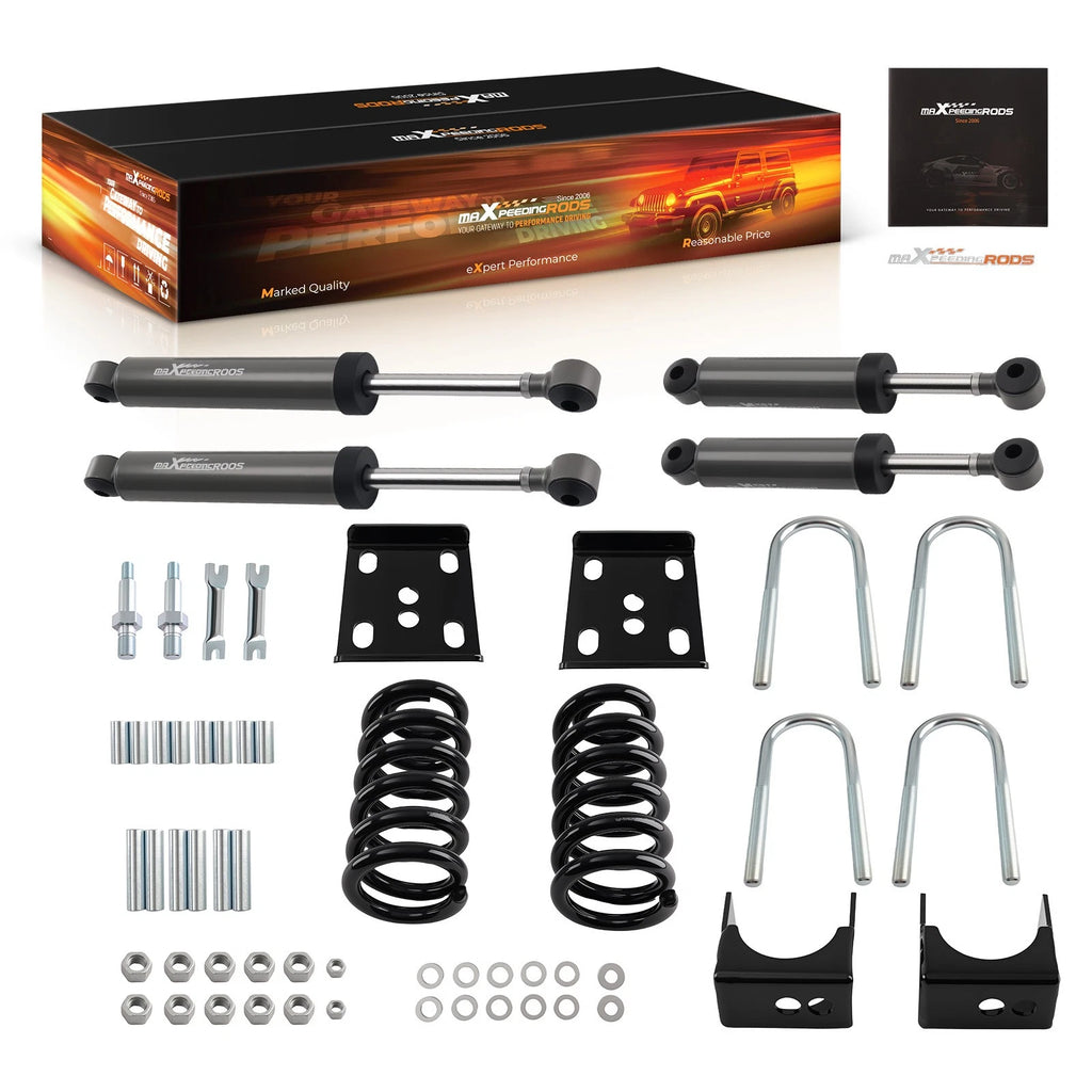 3" / 5" Drop Lowering Flip Kit for Chevrolet C10 GMC C15 Pickup (1973–1987)
