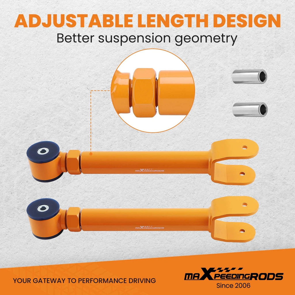 Adjustable Upper Control Arms Set for Jeep Wrangler TJ (1997–2006)