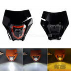LED Headlight Fairing for EXC 350, EXC F500, SXF450, 690 Enduro, KLX450, KLX250F