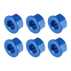 Rear Sprocket Nut Kit M10x1.5mm Blue for Aprilia RSV RSV4 1000R (2004–2016)