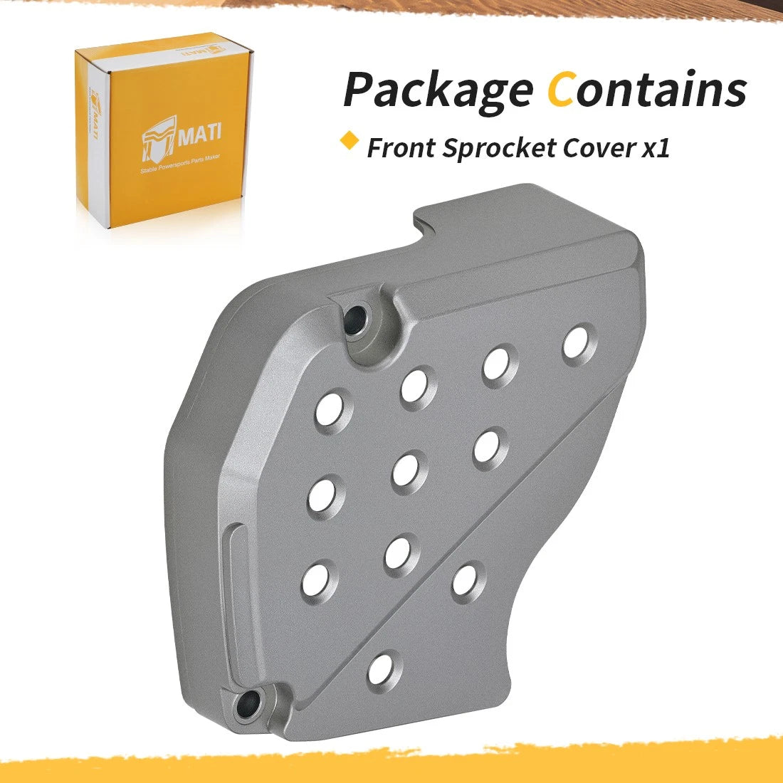 Engine Sprocket Cover Chain Guard for Suzuki QuadSport LTZ400 (2003–2008) KFX400 (2003–2006)