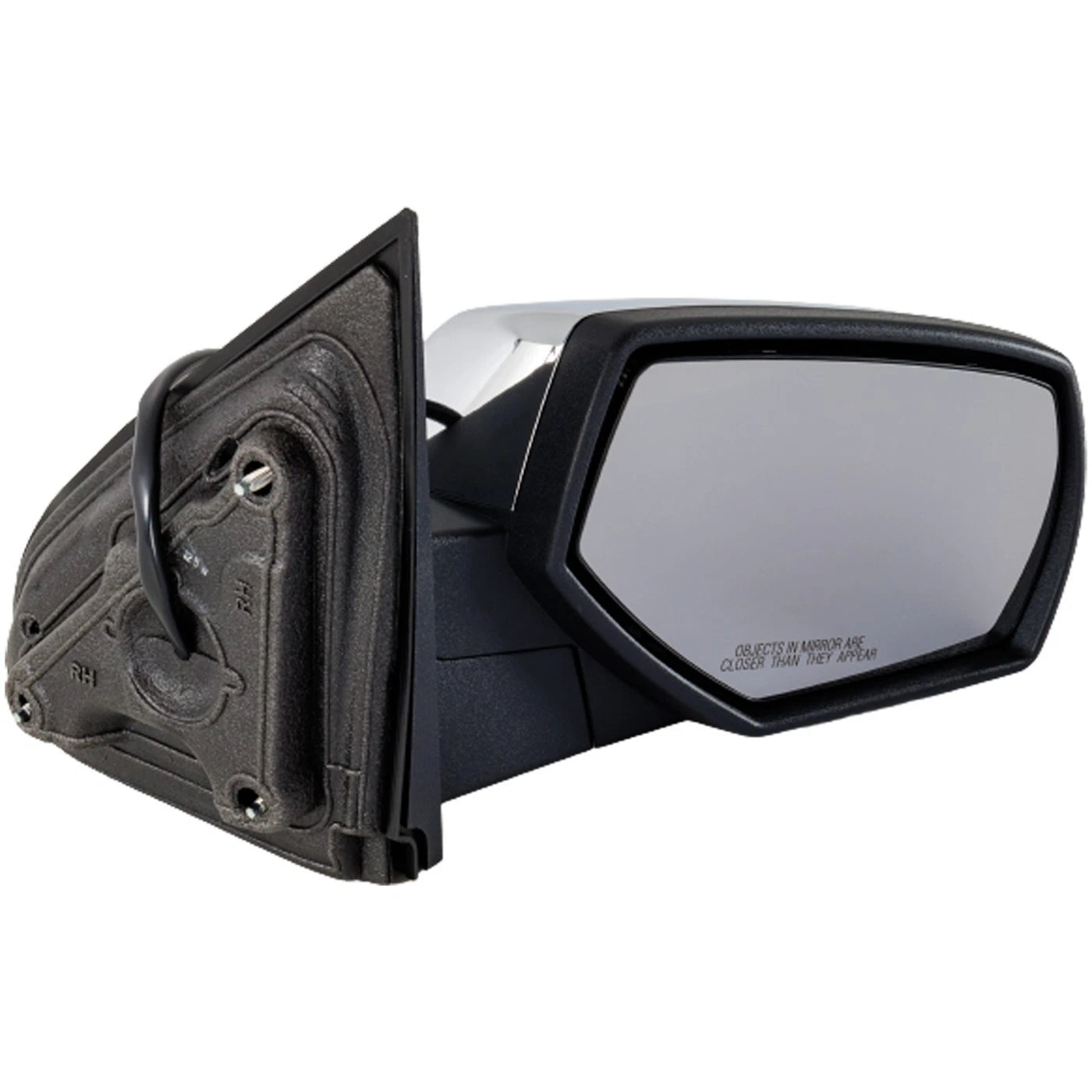 Right Side Chrome Heated Mirror for Chevy Silverado 1500 (2014–2018)