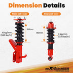 Coilovers Kit for Acura RSX 2.0L (2002-2006)