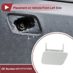 Bumper Trim Nozzle Cover Silver Tone for BMW 525i (2004-2005)
