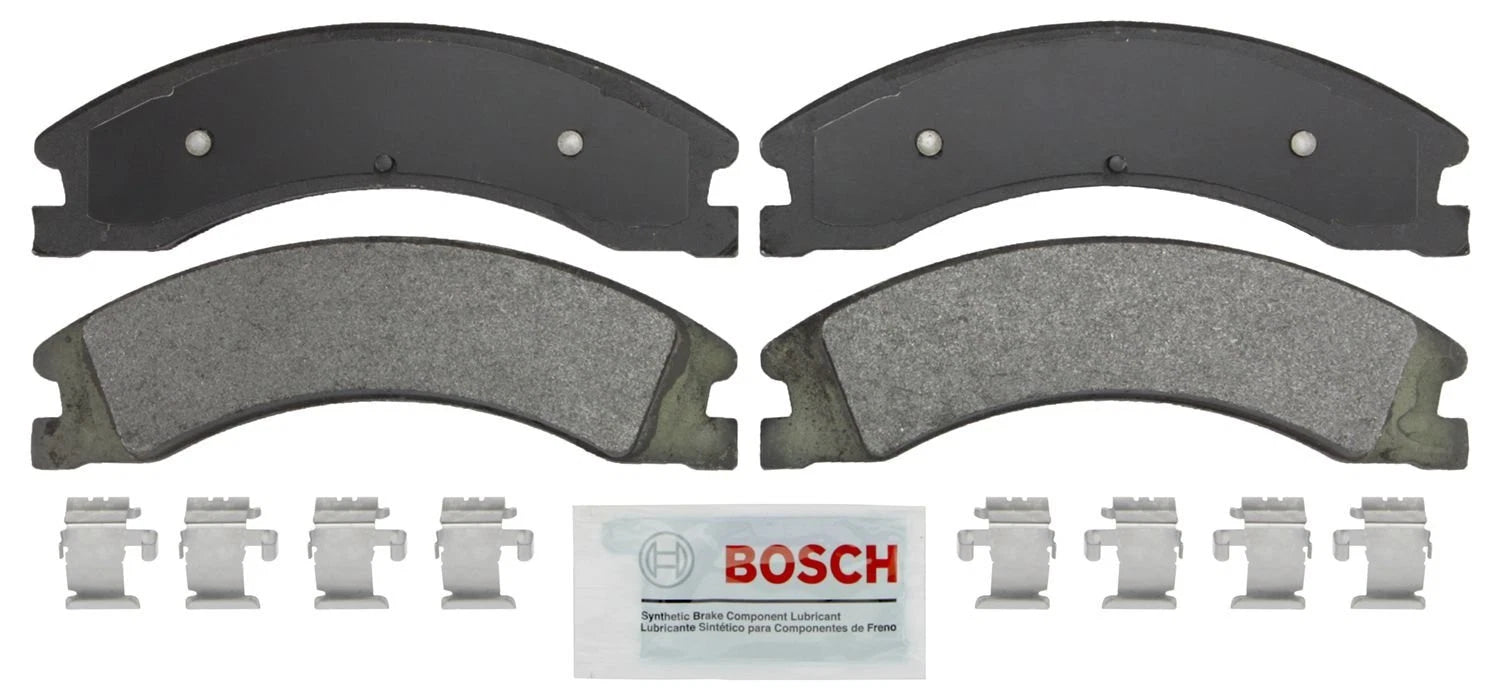Bosch Rear Severe Duty Semi-Metallic Brake Pads w/ Hardware for