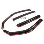 Smoke Tint Window Visor for Honda Ridgeline (2006–2014)