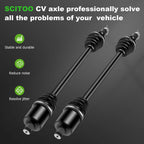 Pair CV Joint Axles for Polaris RZR 4 XP 1000 (2015)