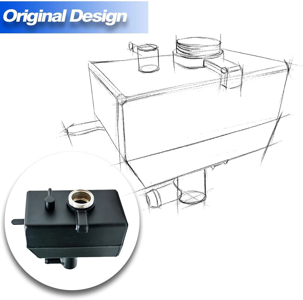 Aluminum Engine Coolant Reservoir 68364312AC for Jeep Wrangler JL (2018–2024)