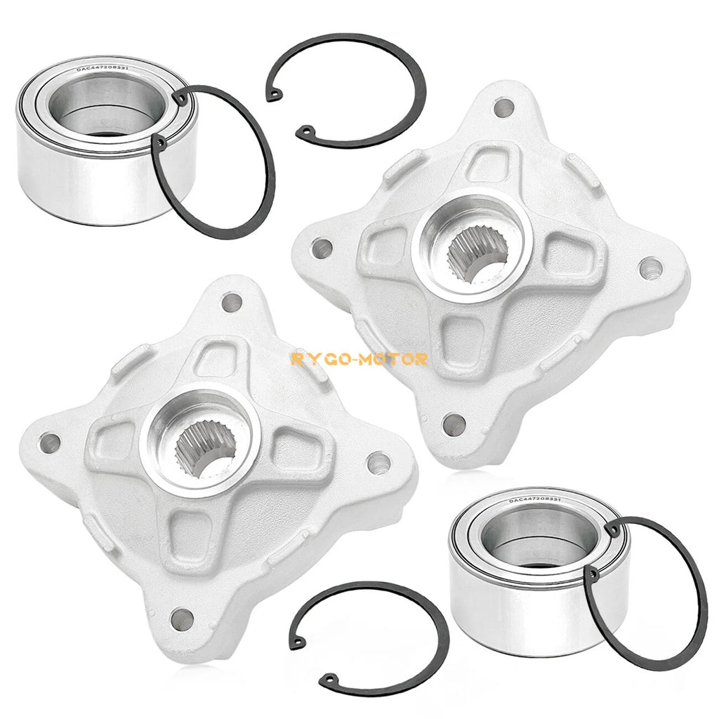 2X Front Wheel Hub & Bearing Kit for Polaris RZR 800 RZR S 800 (2009–2014) 5137219