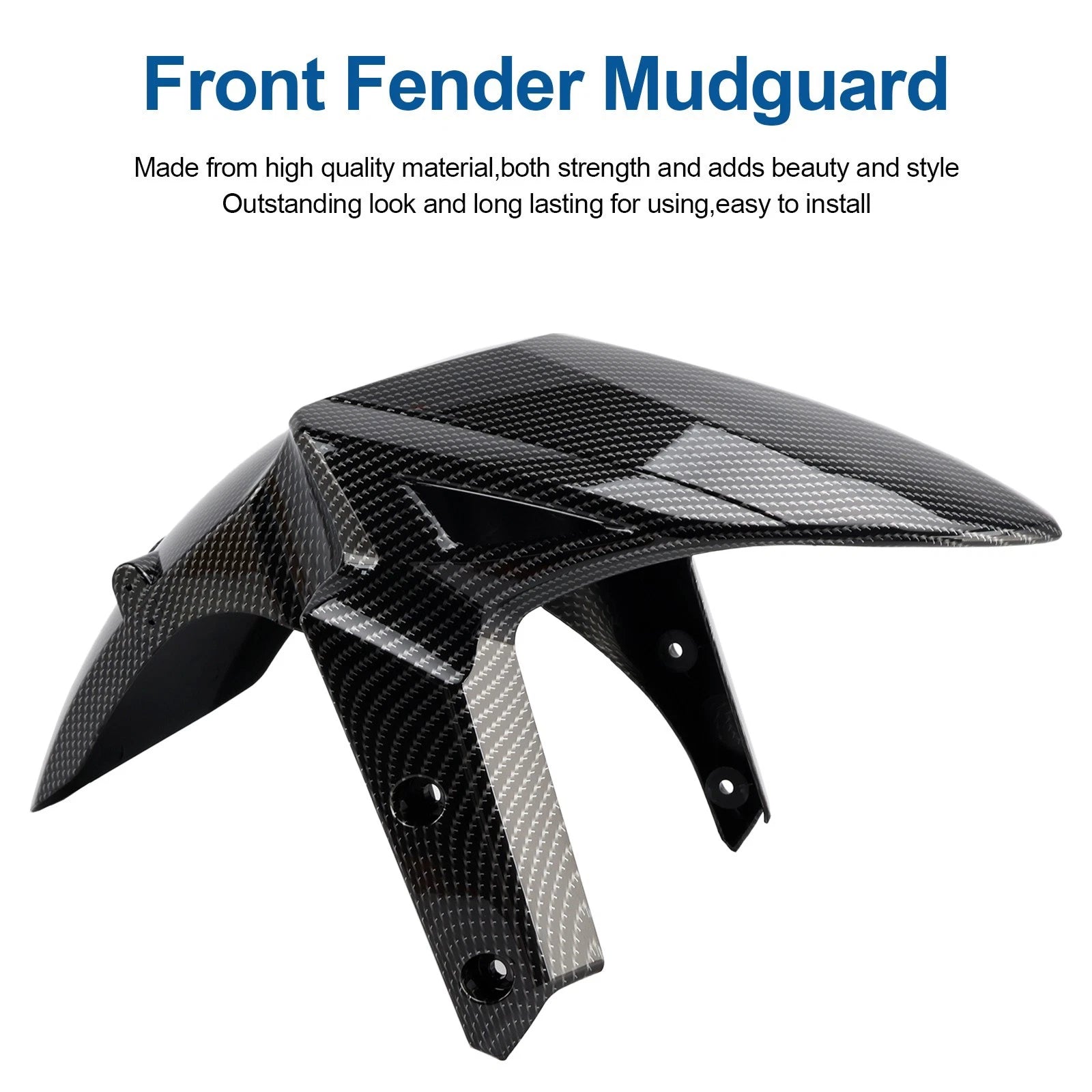 Front Fender Mudguard for Kawasaki Versys 650 KLE 650 (2015–2021)