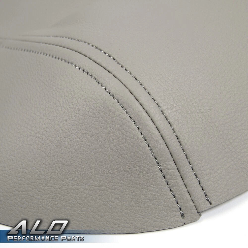 Center Console Lid Armrest Cover for Honda Pilot (2009–2015) Leather Gray