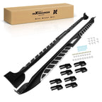 Set of 2 Black Aluminum Running Boards for Kia Carnival (2022–2026)