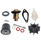 Fuel Filter Kit for Tohatsu Nissan 4-Stroke 8 9.8 HP Outboard (369-02230-0)