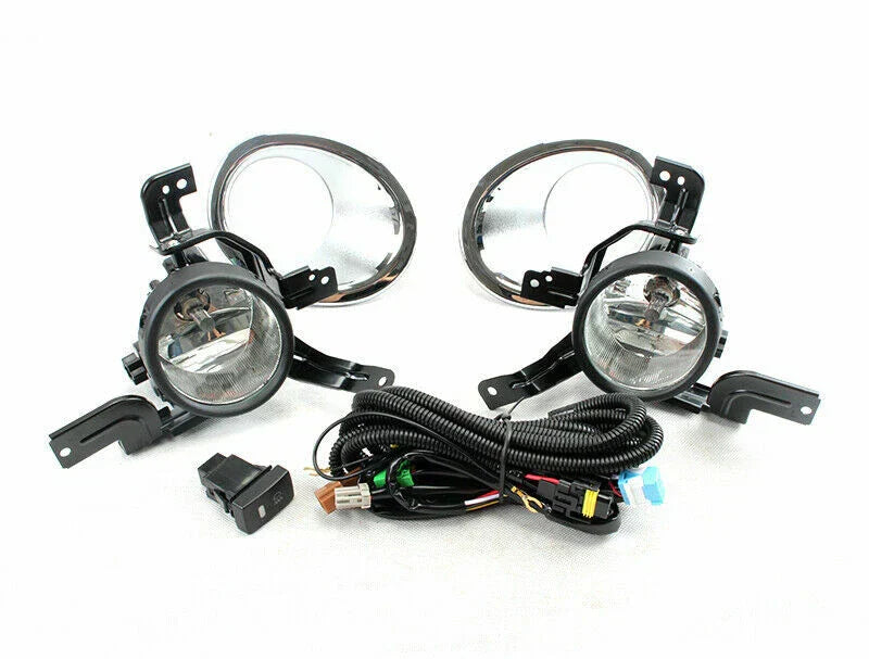 Fog Lamp Driving Light H11 55W Chrome Cover for Honda CR-V (2007-2009)