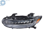 LED Headlights for Honda Accord Hybrid Touring (2018–2020) W/Blue Headlamps