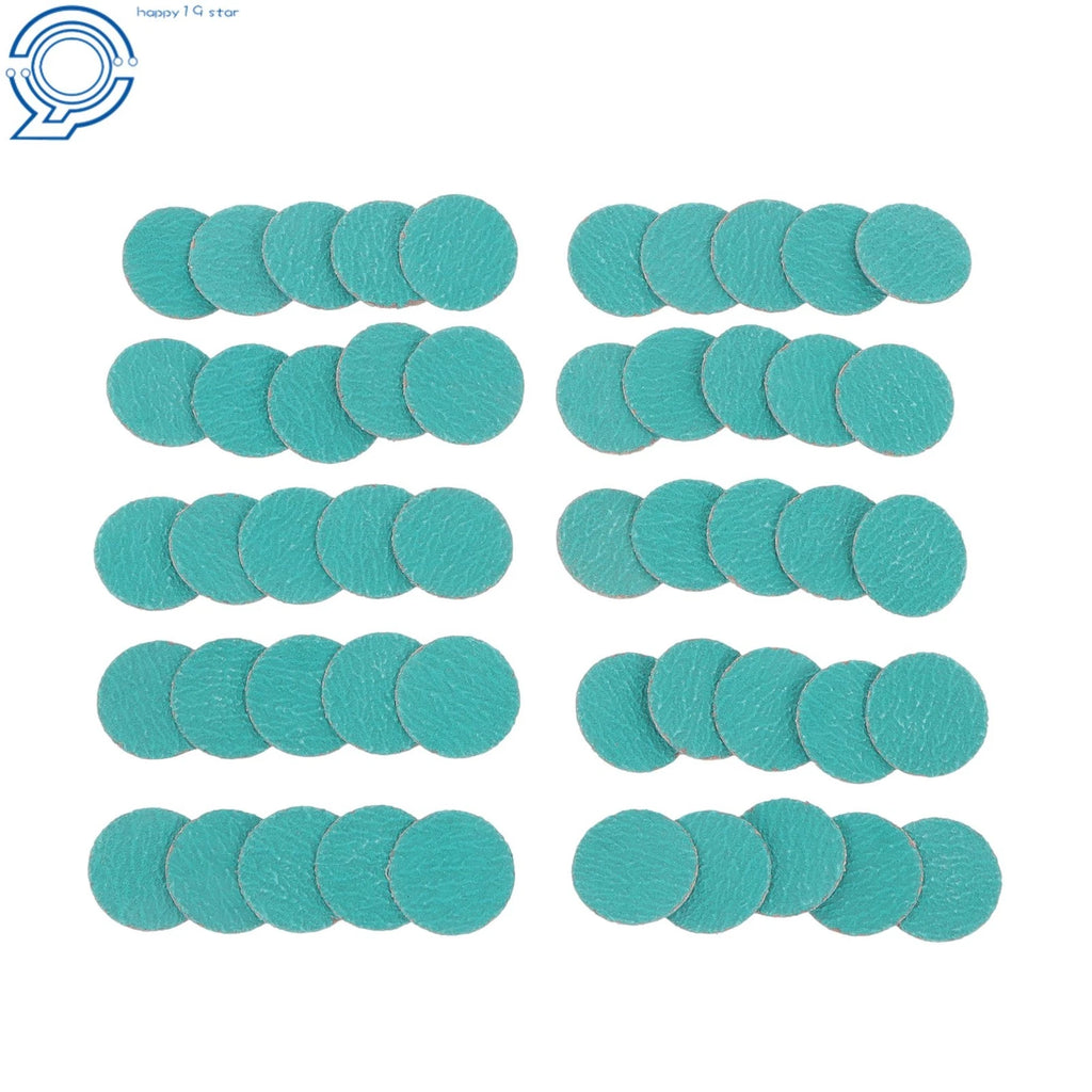 Set of 50 Quick Change Sanding Discs 2" (40 Grit) with Grind Aid