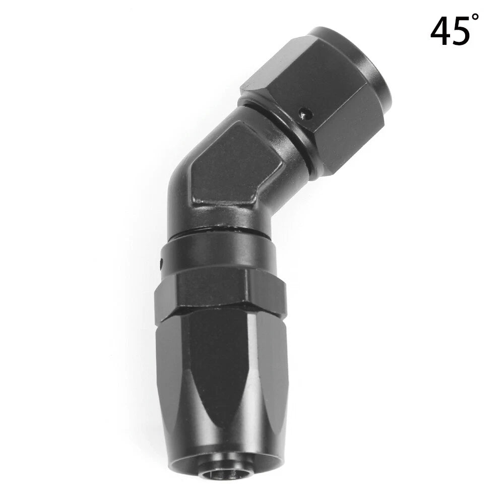 Swivel Hose End Fitting for AN4/AN6/AN8/AN10/AN12 (45/90 Degree)