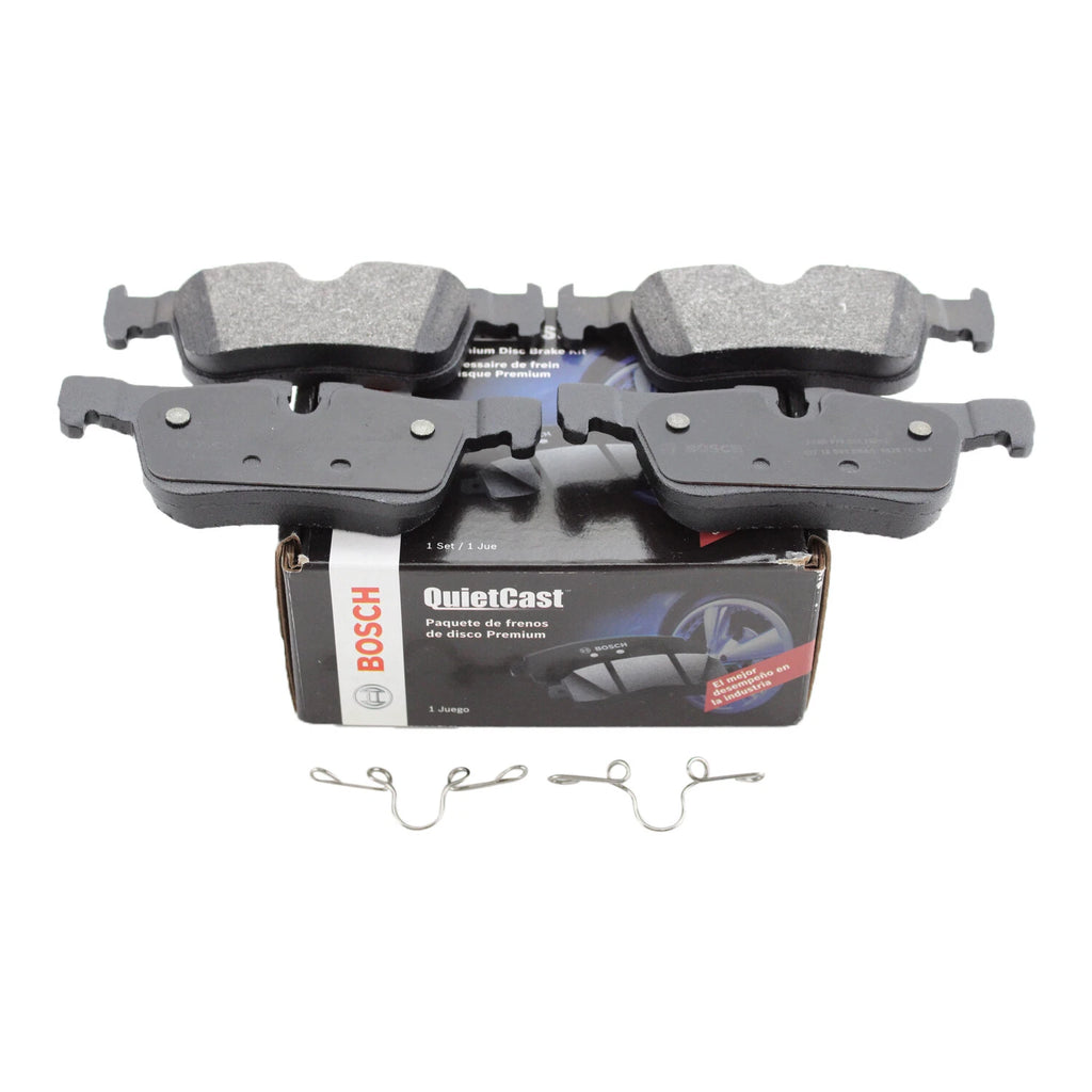 Bosch QuietCast Rear Semi-Metallic Brake Pads for BMW I01 F39 F48 Mini F54 F60 (2014–2021)