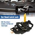 Hood Latch Lock for Ford Fiesta (2008–2012) - 1 Pcs Black