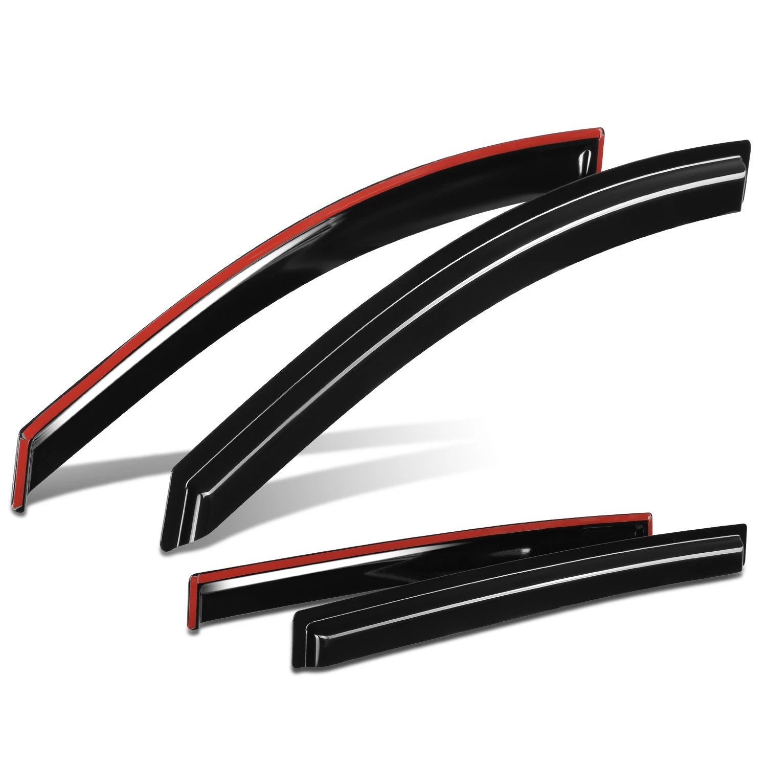 4-Piece Wind Rain Side Window Visors for Honda Odyssey (2018–2025)