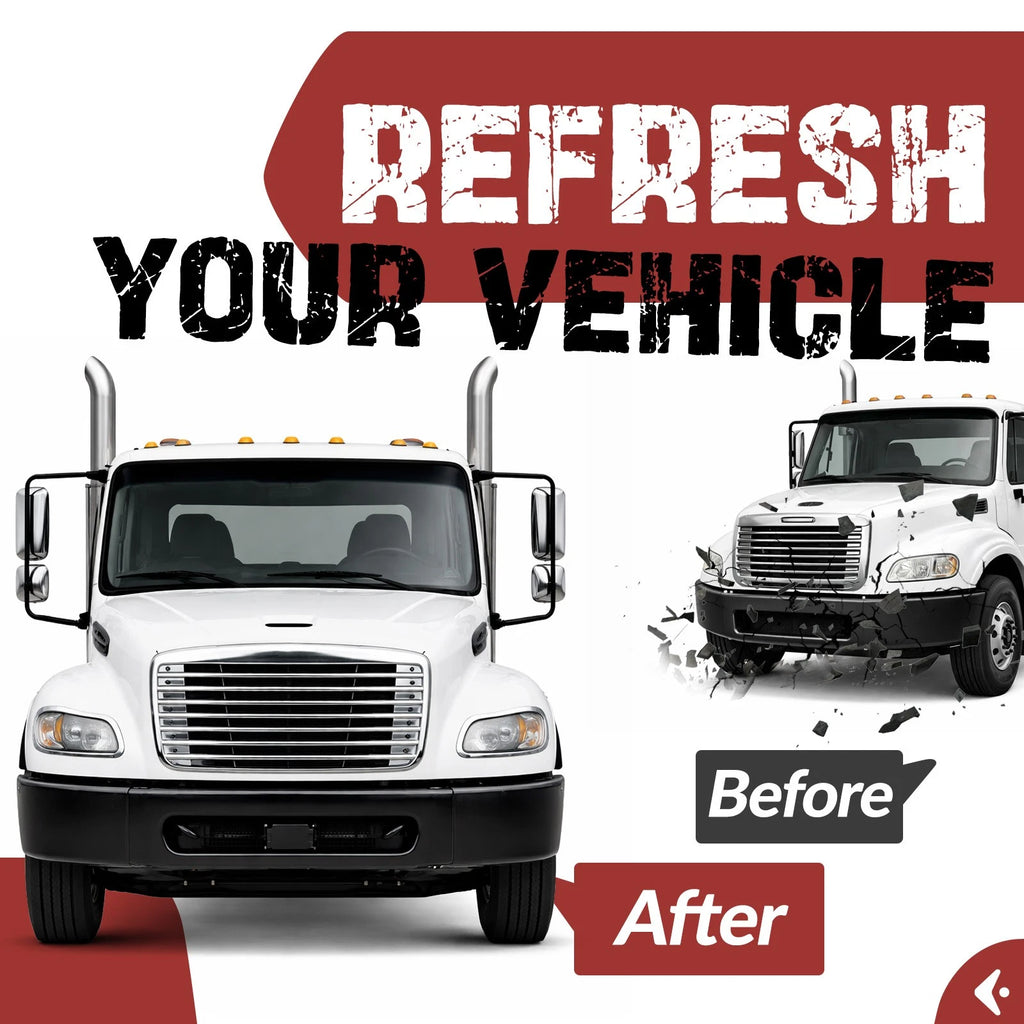 Steel Front Bumper Cover for Freightliner M2 106 112 (2003–2021)