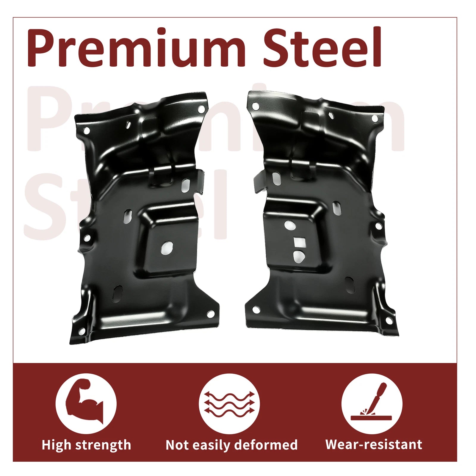 Set of 2 Bumper Mounting Brackets for Ford F-150 Raptor (2018–2020)