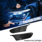 1 Pair Front Fog Light Grille Cover Trim for Volkswagen Jetta (2011–2018)