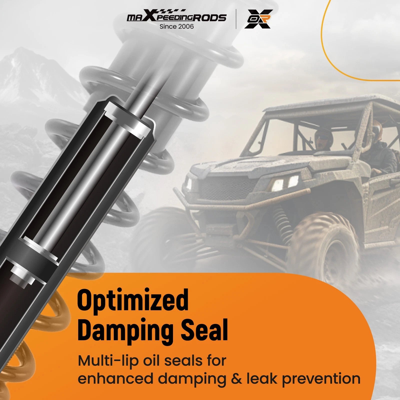 Rear Coil-Over Shock for Honda Rancher 420 (2014-2023)