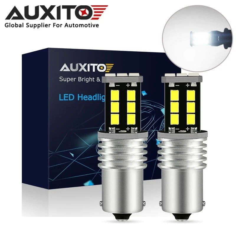 2X LED 1156 P21W 7506 Reverse Backup Light Bulb 6500K