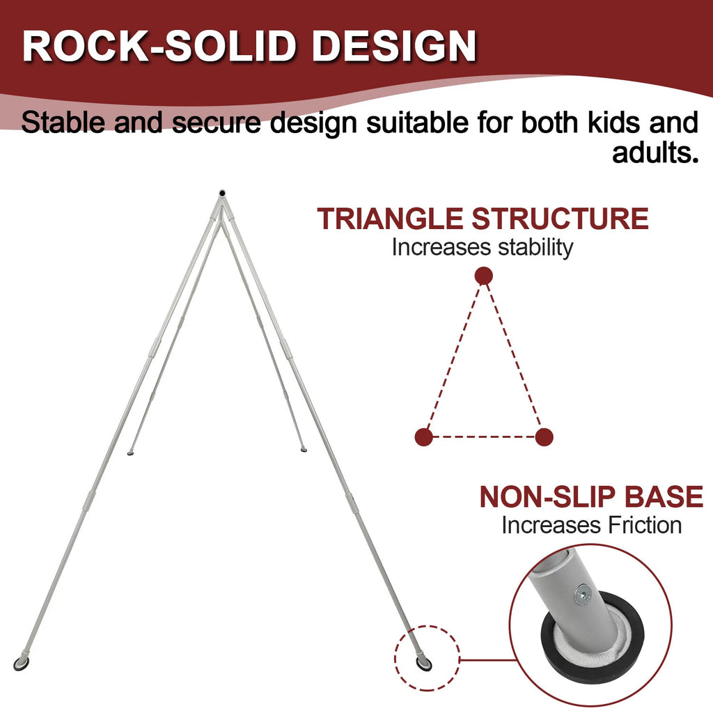 Yoga Swing Bar for Portable Aerial Stand (20ft, 551lbs Load)