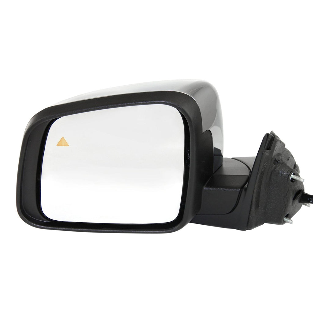 Left Mirror for Jeep Grand Cherokee (2022) Heated Manual Folding Chrome