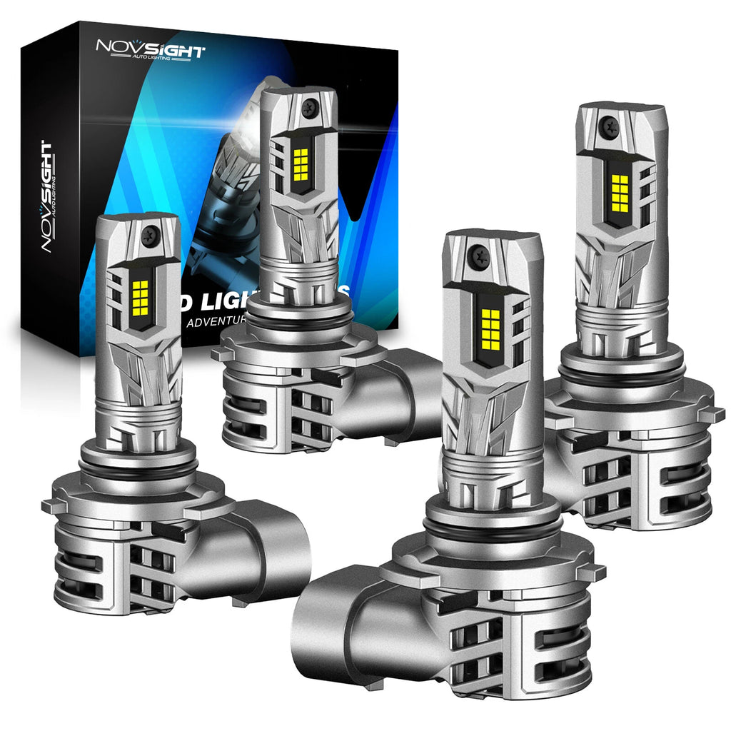 H11 9005 LED Headlight Bulbs for NOVSIGHT (6500K, 50000LM)