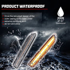 2X Clear Amber LED Side Marker Lights for Acura TL (2004–2008)