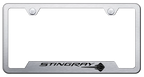 License Plate Frame for C7 Corvette Stingray (Laser Premium Metal)