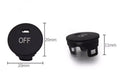 1 Set A/C Panel Switch Button Cover for BMW 5 Series E63 E60 E64 (2003–2010)