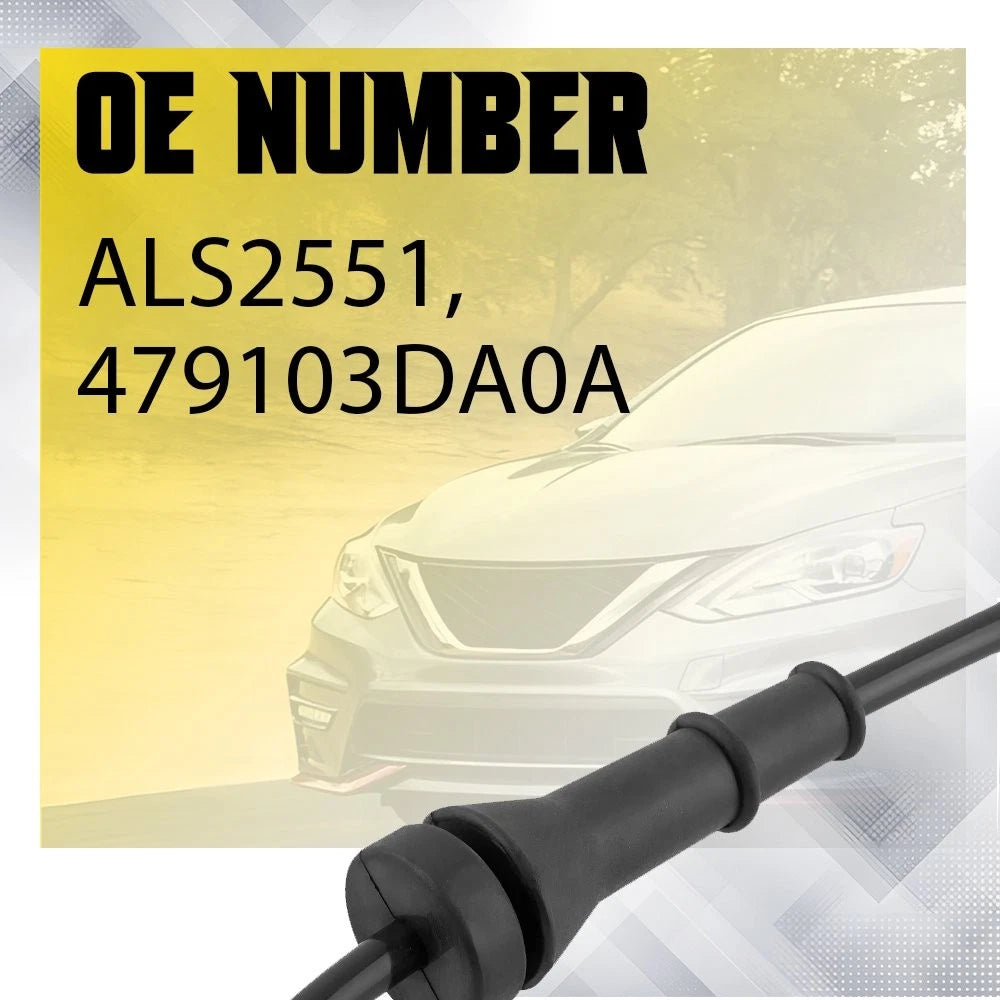 ABS Wheel Speed Sensor Pair for Nissan Sentra (2013–2019)