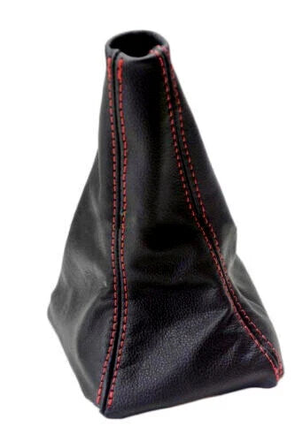 Manual Shift Boot Cover for Subaru Forester (2003–2008) Red Stitch