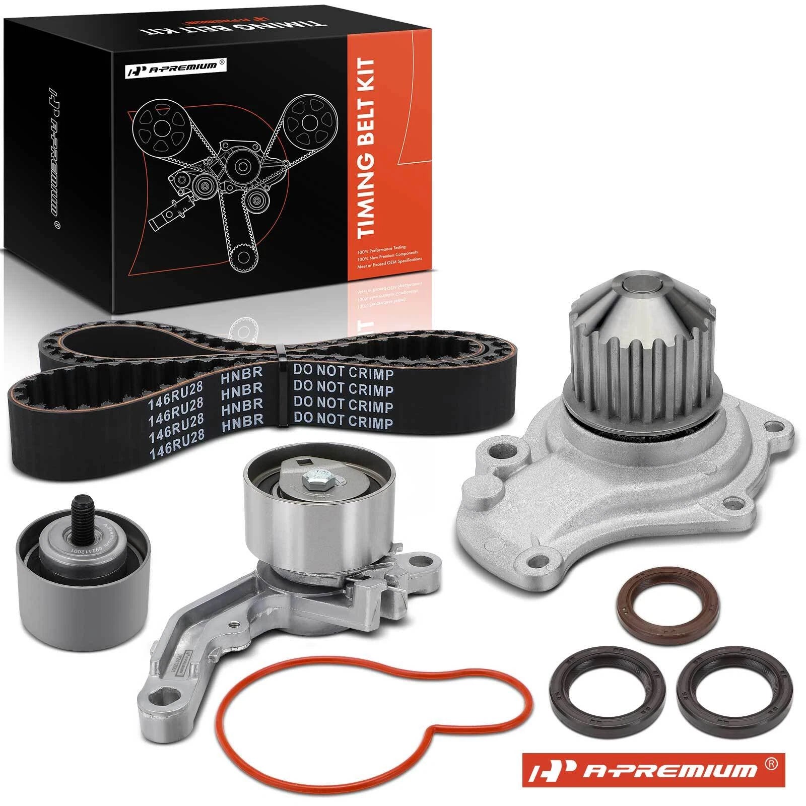 7X Timing Belt & Water Pump Kit for Jeep Wrangler Liberty (2003–2006)