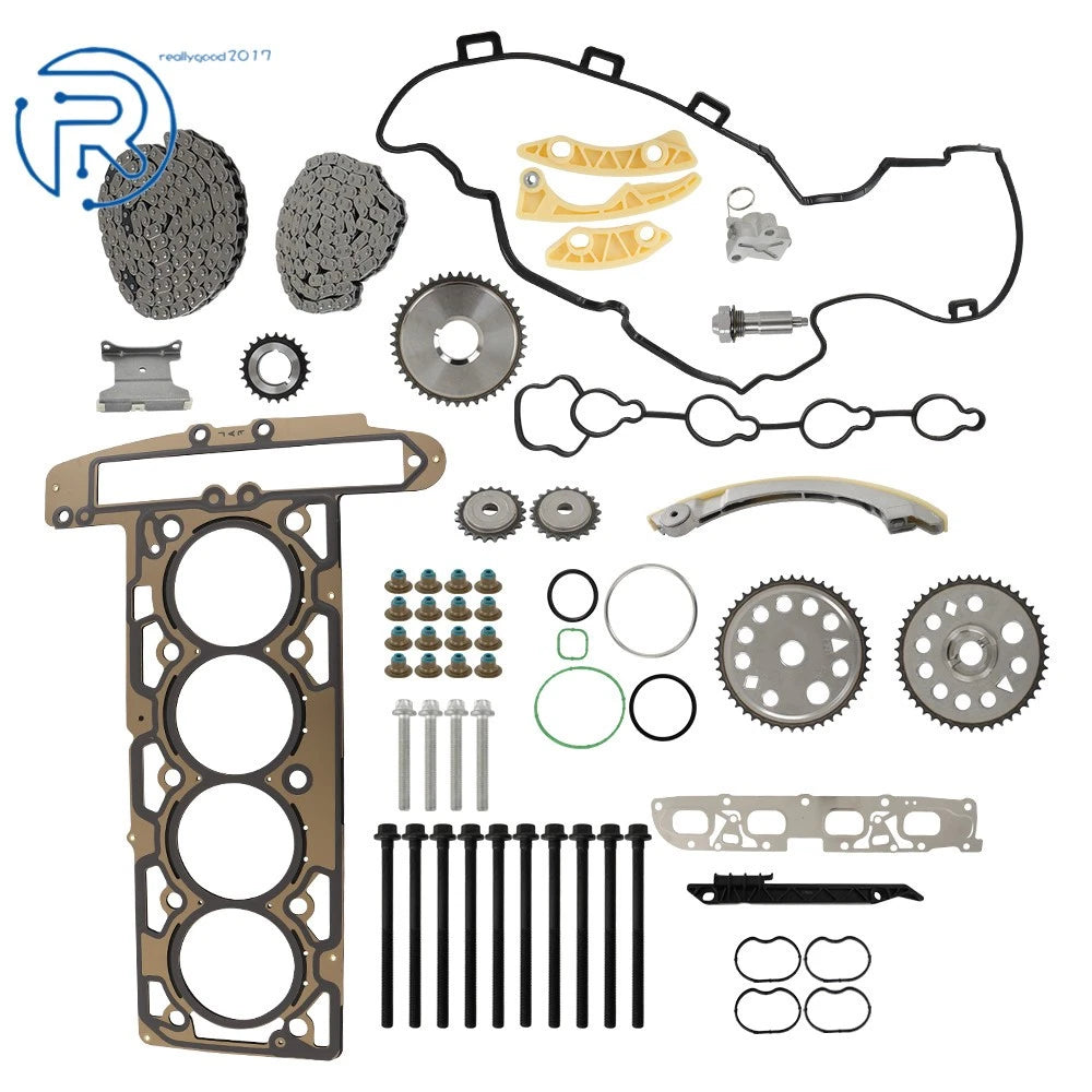 Timing Chain Kit & MLS Head Gasket Set for Chevrolet GMC Buick 2.4L (2008–2015)