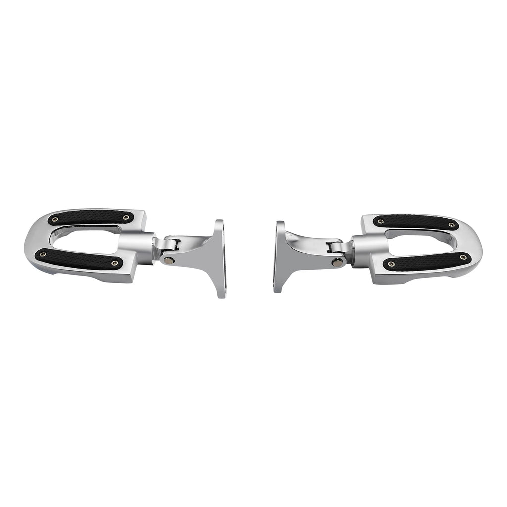 Chrome Foot Pegs Footrest & Male Mount for Harley Electra Glide (1993–Up)