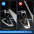 Carbon Fiber Pattern Gear Shift Panel Bezel Frame for BMW F30 F31 F32 F33 F34 (2012-2019)